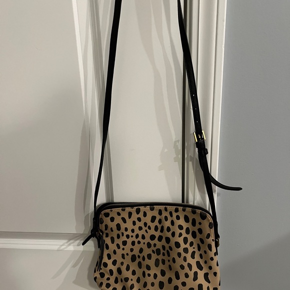 Leopard Print Crossbody Bag and Wallet - Picture 2 of 6